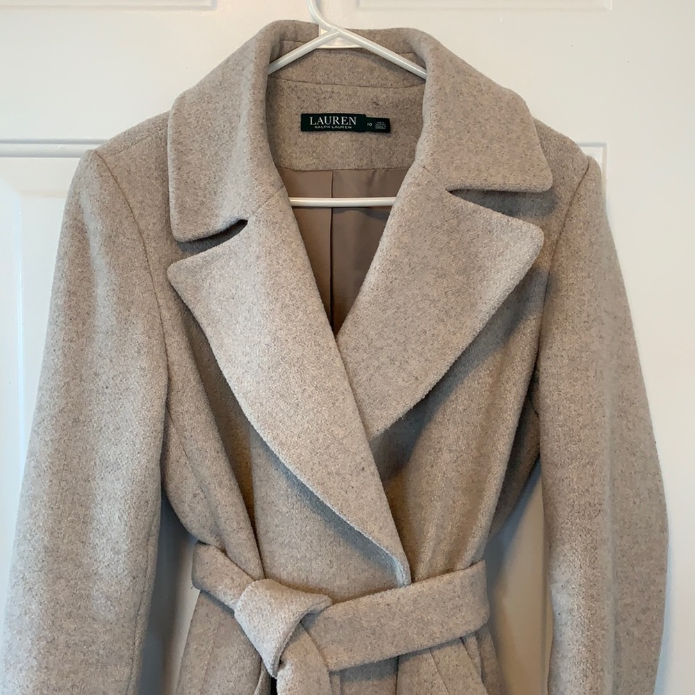 Ralph Lauren Wrap Coat - Size 10
